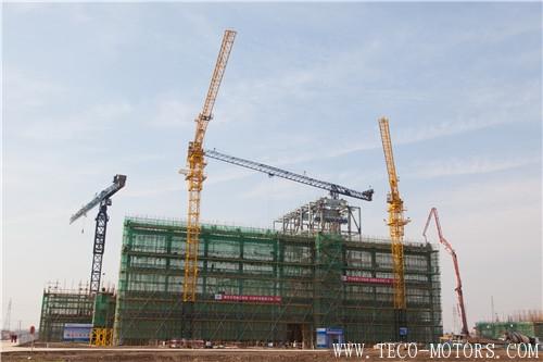 【電廠】江蘇華電如皋熱電聯(lián)產(chǎn)工程1號主廠房、2號主廠房A排結(jié)構(gòu)相繼到頂